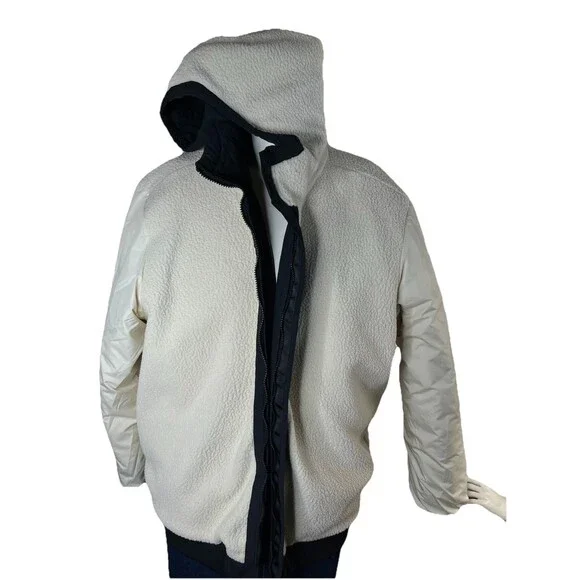 The North Face Cuchillo 2.0 Quilted Sherpa Lined Men’s 2XL Hoodie Jacket - Picture 7 of 14